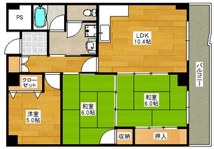 パークビュー橋の物件間取画像